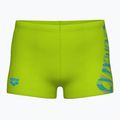 Arena Graphic Swim Short artic lime Kinder Schwimmunterhose