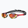 Schwimmbrille arena Cobra Edge Swipe Mirror gold/red