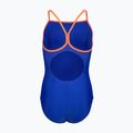 Kinder Badeanzug arena Light Drop Solid neon blue/team orange/team orange 2