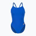Badeanzug Damen arena Team Swimsuit Challenge Solid neon blue/team orange