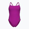 Damen-Einteiler Badeanzug Arena Team Swimsuit Challenge Solid very fuchsia/team green