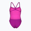 Damen-Einteiler Badeanzug Arena Team Swimsuit Challenge Solid very fuchsia/team green 2