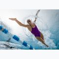 Damen-Einteiler Badeanzug Arena Team Swimsuit Challenge Solid very fuchsia/team green 10