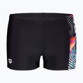 Badeshorts Arena Lit Logo Swim Short black/multi
