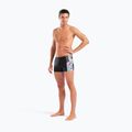 Badeshorts Arena Lit Logo Swim Short black/multi 6