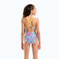 Kinder Badeanzug arena Spring Lightdrop Back water multi/yellow star 7