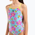 Kinder Badeanzug arena Spring Lightdrop Back water multi/yellow star 8