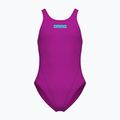 Kinder Badeanzug Arena Team Swim Tech Solid very fuchsia/water