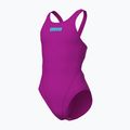 Kinder Badeanzug Arena Team Swim Tech Solid very fuchsia/water 3