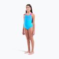 Kinder Badeanzug arena Kikko Swim Pro Back turquoise/very fuchsia 6