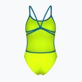 Damen-Einteiler Badeanzug Arena Lace Back Solid artic lime/blue cosmo 2