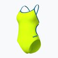 Damen-Einteiler Badeanzug Arena Lace Back Solid artic lime/blue cosmo 3