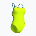 Damen-Einteiler Badeanzug Arena Lace Back Solid artic lime/blue cosmo 4