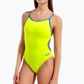 Damen-Einteiler Badeanzug Arena Lace Back Solid artic lime/blue cosmo 8