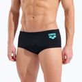 Herren-Badeboxershorts arena One Low Waist Short Big Logo black/black 8