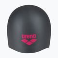 Schwimmkappe arena Long Hair asphalt/pink 3