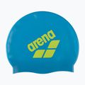 Schwimmkappe arena Big Logo blue cosmo/artic lime