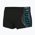 Herren-Badeboxershorts arena Basic Swim Short black/turquoise 3