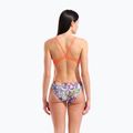 Damen-Einteiler Badeanzug arena Painting Lace Back multi/bright coral 7