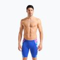 Herren-Schwimmjammer arena Earth Swim Jammer neon blue/neon blue multi 5