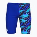 Kinder-Jammer arena Crowded Swim Jammer neon blue/neon blue multi