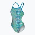 Damen-Einteiler Badeanzug arena Snake Skin Challenge blue cosmo multi/blue cosmo 3