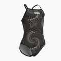 Kinder Badeanzug arena Fireflow Lightdrop Back black/team black 4
