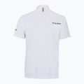 Herren-Tennisshirt Tecnifibre Polo weiß 22F3VE F3 2