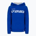 Kinder Tennis Sweatshirt Tecnifibre Fleece Hoodie blau 21LAHORO0B