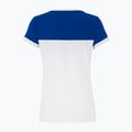 Damen-Tennisshirt Tecnifibre Stretch weiß 22LAF1 F1 2