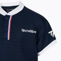 Kinder-Tennisshirt Tecnifibre Polo blau 22F3PO F3 3