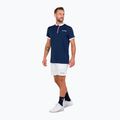 Herren-Tennisshirt Tecnifibre Polo blau 22F3PO F3 3