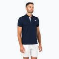 Herren-T-Shirt Tecnifibre Polo Pique marine