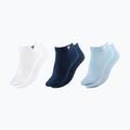 Socken Tecnifibre Low-Cut 3 pairs white/marine