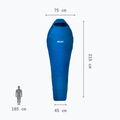Millet Baikal 750 Regular Schlafsack rechts Sky Diver 3