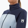 Damenpullover Millet Fusion Grid foggy dew/saphir 4