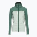 Women's Millet Fusion Grid Hoodie Algen/Flasche Sweatshirt