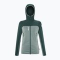 Women's Millet Fusion Grid Hoodie Algen/Flasche Sweatshirt
