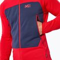 Herrenpullover Millet Fusion Grid Hoodie red 5