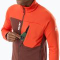 Herrenpullover Millet Seneca Fleece truffle/paprika 5
