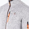 Herren-Fleecepullover Aulp Navoy Melanged Knit grey 3