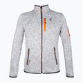 Herren-Fleecepullover Aulp Navoy Melanged Knit grey 6