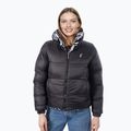 Damen Daunenjacke Aulp Verev Reversible Down black 2