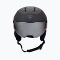 Skihelm Rossignol Fit Visor Impacts black/orange/silver 2