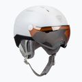 Skihelm für Frauen Rossignol Fit Visor Impacts white/orange/silver