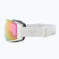 Skibrille Rossignol Magne'lens white/pink miror/silver miror 5