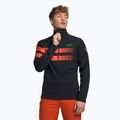 Herren-Ski-Sweatshirt Rossignol Hero Clim black/red