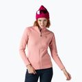 Damen Rossignol Classique Clim Ski-Sweatshirt cooper rosa