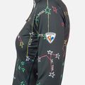 Damen-Thermoaktivshirt Rossignol Booster 1/2 Zip Top 100 schwarz 6