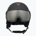 Damen Skihelm Rossignol Allspeed Visor Imp Photo schwarz 2